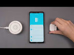 Compatible With ZigBee Smart Home Door Sensor with App Timer Smart Security Door Window Alarm(Black) - YouTube Video