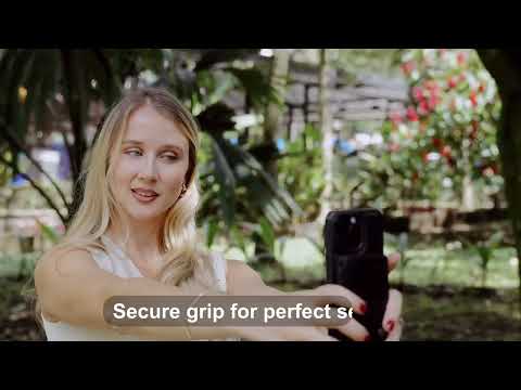 For iPhone 15 Pro JEEHOOD J05 Business Magnetic Style RFID Leather Phone Case(Black) - YouTube Video