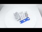 113pcs /Set RV Yacht Solar Panel Z-Shaped Aluminum Alloy Bracket(White) - YouTube Video