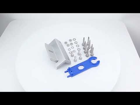 113pcs /Set RV Yacht Solar Panel Z-Shaped Aluminum Alloy Bracket(White) - YouTube Video