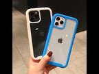 For iPhone 16 Pro Max Starry Sky Solid Color Shockproof TPU Clear PC Phone Case(Black) - YouTube Video