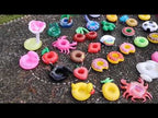 Patterned White Swan Shape Thickened Environmentally Friendly PVC Inflatable Coasters Floating Water Drink Cup Holder, Size:30 x 30 x 18cm - YouTube Video