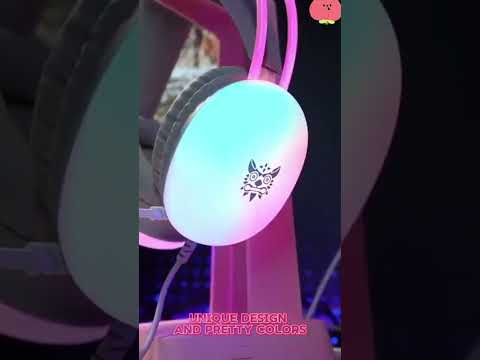 ONIKUMA X25 RGB Wired Gaming Headset(Grey) - YouTube Video