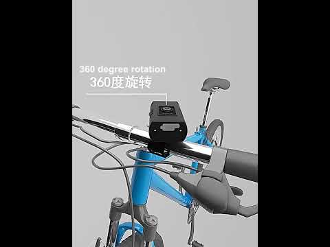 BK02 1000LM Micro USB Rechargeable Bicycle Light - YouTube Video