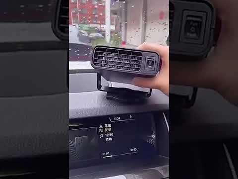 150W Universal Multi-Functional Car Heater Heating & Cooling Dual-Purpose Demisting Fan, Spec: 12v - YouTube Video