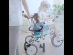 Ride On Toys Baby Tricycle Children Folding Bike Kids Scooter(Red) - YouTube Video