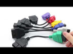 6-color OBD ECU Scan Adapter Cable Bundle for Fiat - YouTube Video