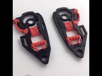 1 Pair Motorcycle Helmet Accessories K1 / K3SV / K5 Lens Base - YouTube Video