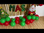 Christmas Balloon Set Merry Christmas Party Background Decoration - YouTube Video