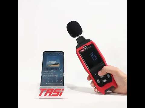 TASI TA652A Home Noise Tester Detection Volume Device - YouTube Video