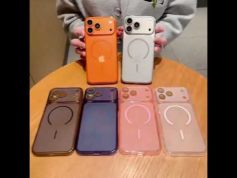 For iPhone 15 Pro Max MOFI Minimal Series Frosted Semi-Transparen TPU Phone Case with Lens Film(Black) - YouTube Video