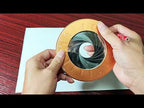 Stainless Steel Rotatable Round Ruler(Gold) - YouTube Video