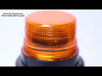 School Bus Engineering Vehicle Safety Warning Light Rear-end Collision Yellow Signal Lamp (Red Light) - YouTube Video