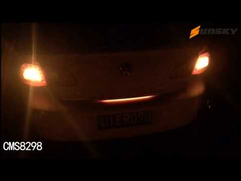 1.2m Car Auto Waterproof Universal Rear Colorful Flowing Light Tail Box Lights Red Light Brake Light Yellow Light Turn Signal Light LED Lamp Strip Tail Decoration, DC 9-30V - YouTube Video