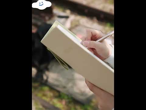 A5 Fresh And Simple Flipchart Notebook Customized Disassembly Notes(Royal Blue) - YouTube Video