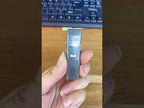 JNN Q7 Mini Portable Voice Recorder with OLED Screen, Memory:4GB(Gold) - YouTube Video