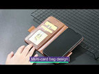 For Nothing Phone 1 Symmetrical Triangle Leather Phone Case(Black) - YouTube Video