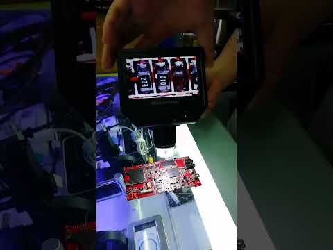 G600 600X 3.6MP 4.3 inch HD LCD Display Portable Digital Microscope, Plug:EU Plug - YouTube Video