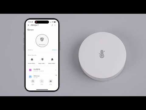Sonoff SNZB-02P Wireless Temperature And Humidity Sensor Detector Smart Home - YouTube Video
