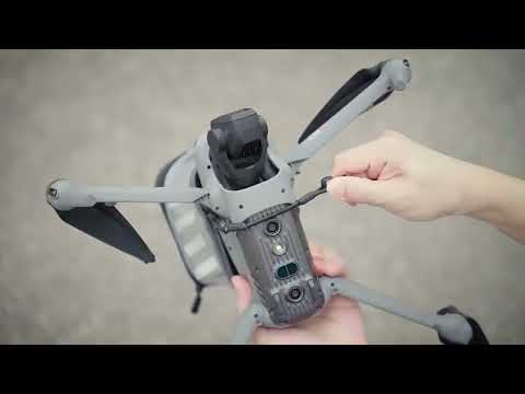 STARTRC Backpack Back-hanging Small Bag For DJI Avata / Air Series / Mavic Series (Grey) - YouTube Video