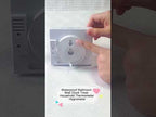 TS-WP10-W Waterproof Bathroom Wall Clock Timer Household Thermometer Hygrometer(White) - YouTube Video