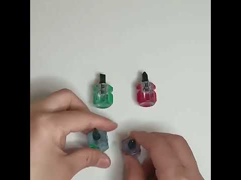 2 PCS Mini Portable Radish Head Screw Driver Transparent Handle Repair Hand Tools(Slotted Screwdriver) - YouTube Video