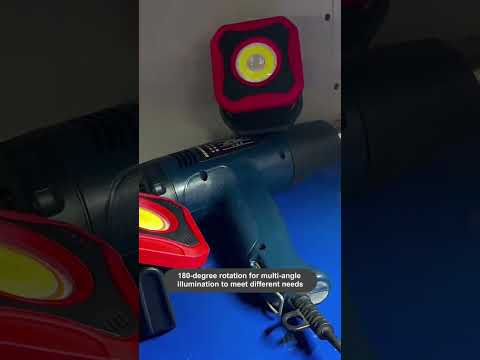 Car Portable Type-C Chargeable LED Work Inspection Light - YouTube Video