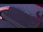 For Nintendo Switch 2 Portable Game Console Storage Case Nylon Protective Carrying Bag(White) - YouTube Video