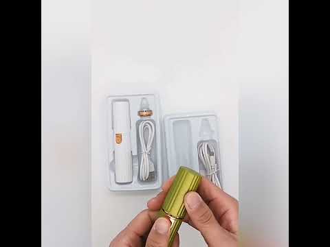 BZ-207 USB Electric Shaver Eyebrow Trimmer(White) - YouTube Video