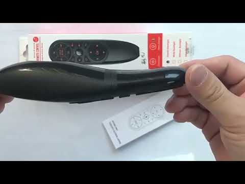 Q6 Standard Version 2.4G Wireless Air Mouse Voice Remote Control - YouTube Video