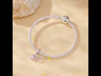 BSC705 S925 Eternal Sisterhood Charm Cracelet Endless Symbols Heart Zirconia Pendant - YouTube Video