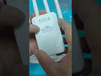 Urant U9 300Mbps 2.4G Wireless Repeater WiFi Signal Amplifier Support WPS Quick Setting US Plug White - YouTube Video
