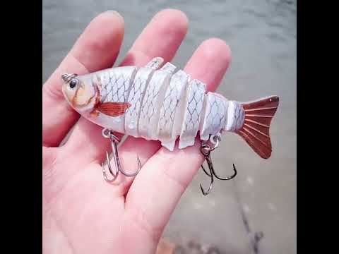PROBEROS HS066 10cm 15.5g Sea Fishing Simulation Road Sub-Bait(A) - YouTube Video