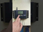 CM3024Z 12V24V 30A Solar Controller LCD Display Solar Charge Controller - YouTube Video