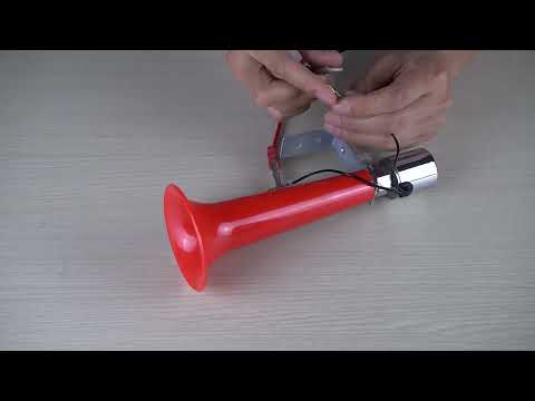 180DB Car Super Loud Air Horn Bird Call Single Pipe Air Whistle Horn - YouTube Video