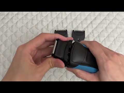 Electric Shaver 1 Head + 5 Combs For BRAUN 3 Series - YouTube Video