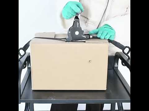 Auto Retract Tensioner Automobile And Motorcycle Cargo Fixing Straps(Black) - YouTube Video