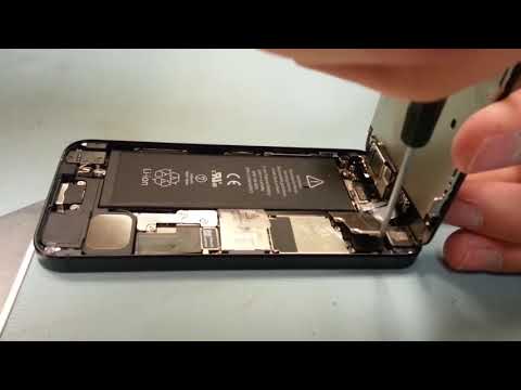 TFT LCD Screen with Frame for iPhone 5(Black) - YouTube Video