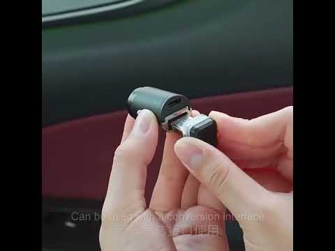 4pcs Car USB LED Atmosphere Light(White Light) - YouTube Video