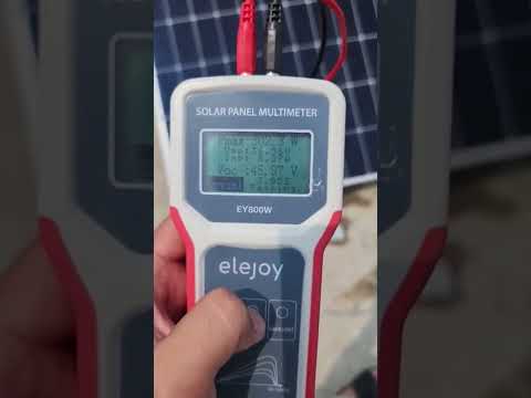 Elejoy EY800W  800W Solar Panel Power Supply Multimeter - YouTube Video
