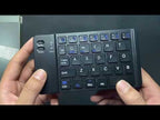 Mini Wireless Bluetooth Folding Keyboard (Black) - YouTube Video