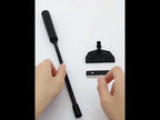 33cm 1 Section Fish Tank Algae Scraper Widen Aquarium Long Handle Scraper(Black) - YouTube Video