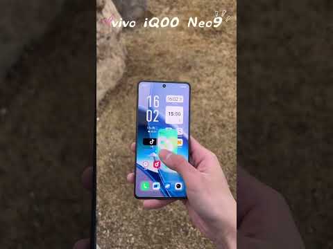 vivo iQOO Neo9, Dual Back Cameras, 16GB+512GB, Face ID / Fingerprint Identification, 6.78 inch Android 14 OriginOS 4 Snapdragon 8 Gen 2 Octa Core, OTG, NFC, Network: 5G, Support Google Play (Black) - YouTube Video