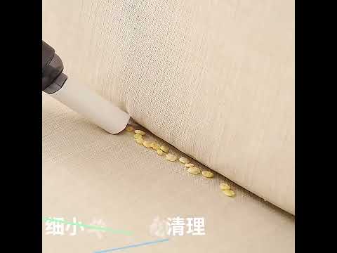Mini Portable Detachable Wireless Handheld Powerful Car Vacuum Cleaner, Style: Plastic Filter (White) - YouTube Video