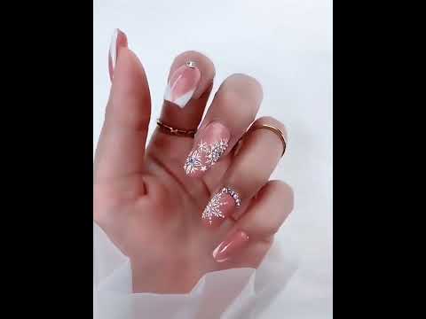 5D Three-dimensional Carved Nail Art Stickers Rose Pattern Embossed Nail Stickers(Stz-5D14) - YouTube Video