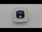 Carbon Monoxide Detector Gas Alarm Sensor Poisoning Gas Tester Human Voice Warning Detector with LCD Display(Black) - YouTube Video