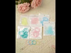 5sets Loose Leaf Single Ring Lock Stationery Key Ring Macaron Bag Packing(HYH-15 Pink) - YouTube Video