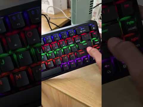 hoco GM703 Rico RGB Mechanical Gaming Keyboard, Version:English Version(Black) - YouTube Video