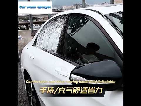 2L Foam Sprayer Pressure Spray Bottle for Car Washing Plants Watering Fertilizing(Black) - YouTube Video