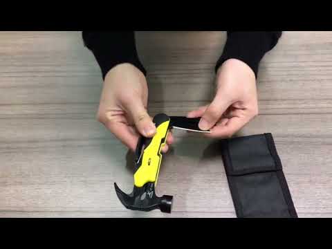 RDEER RT-2345 Multifunctional Pliers Folding Knife Outdoor Home Emergency Tool - YouTube Video